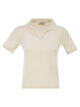 Weekend Maxmara Wkdroncolo - Polo Shirt In Silk And Cotton Yarn