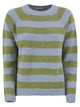 Weekend Maxmara Wkdghiacci - Alpaca-Blend Striped Jumper