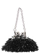 Weekend Maxmara Wkaalfio - Beaded Jewel Clutch With Chain Strap