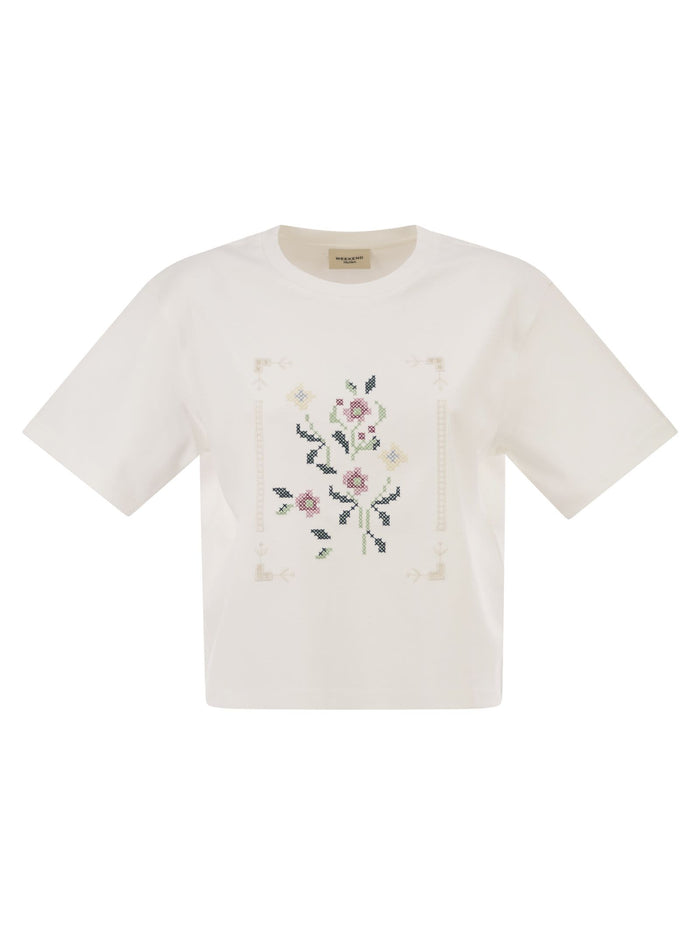 Weekend Maxmara Wkdsala - Cotton T-Shirt With Print