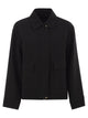 Maxmara Studio Mstsauna - Boxy Triacetate Jacket With Patch Pockets