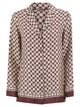 S Maxmara Stmmambo - Pure Silk Printed Shirt