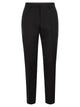 Boss Slim Fit Trousers In Virgin Wool Serge