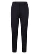 Boss Slim Fit Trousers In Virgin Wool Serge