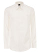 Boss Slim Fit Shirt In Easy-Iron Stretch Cotton Poplin