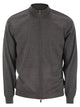 Fedeli Favonio - Virgin Wool Sweater With Full Zipper