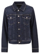 7 For All Mankind Stretch Denim Jacket With Button Fastening