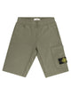 Stone Island Bermuda Shorts With Pocket And Stone Island Badge