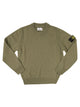 Stone Island Crewneck Sweater With Reversed Knit Details