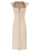 Elisabetta Franchi Double Stretch Crepe Dress