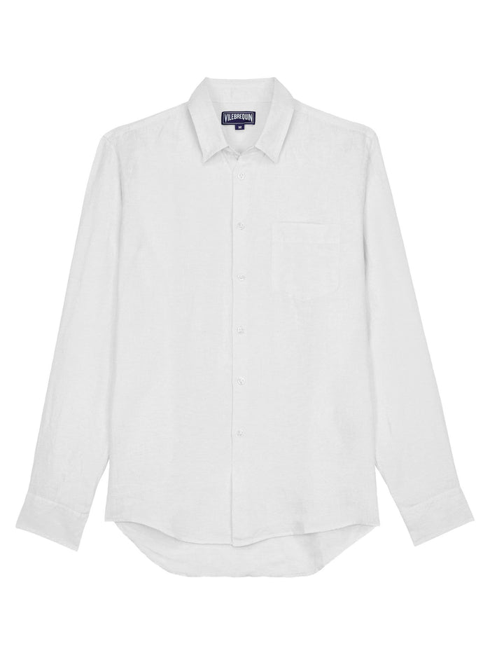 Vilebrequin Linen Shirt With Essential Silhouette
