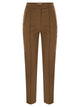 Pt Torino Frida - Cotton And Silk Trousers With Pleat