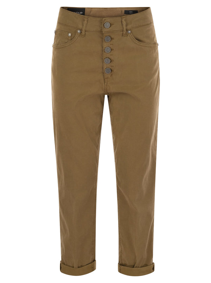 Dondup Koons - Loose-Fitting Jeans In Lyocell And Stretch Cotton
