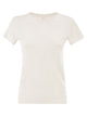 Majestic Stretch Linen T-Shirt With Round Neckline