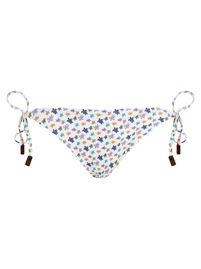 Vilebrequin Adjustable Bikini Bottoms With Turtle Print