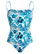Vilebrequin One-Piece Swimsuit With Tropical Print