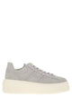 Hogan H-Stripes - Suede Trainers With Perforated Side H