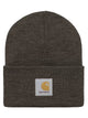 Carhartt Hat With Turn-Up And Logo Label