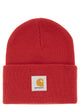 Carhartt Hat With Turn-Up And Logo Label