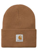 Carhartt Hat With Turn-Up And Logo Label