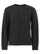 Carhartt Mélange Crew Neck Knit With Embroidered Logo