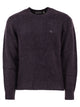 Carhartt Mélange Crew Neck Knit With Embroidered Logo