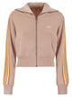 Autry Knitted Tennis-Style Zip Sweatshirt