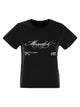 Moncler Cotton T-Shirt With Embroidered Cursive Logo