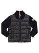 Moncler Padded Wool Cardigan With Zip