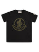 Moncler Cotton T-Shirt With Doodle Logo