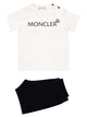 Moncler Logo T-Shirt And Shorts Set