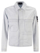 Stone Island Regular Fit Overshirt In Lightweight Cotton Denim