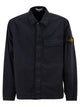 Stone Island Regular Fit Overshirt With Concealed Zip