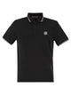 Stone Island Slim Fit Short Sleeve Polo Shirt With Compass Patch