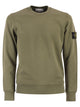 Stone Island Regular Fit Crew Neck Sweatshirt With Raglan Sleeves