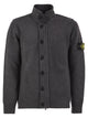 Stone Island Wool Blend High-Neck Knitted Cardigan