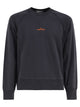 Stone Island Cotton Crew Neck Sweatshirt With Oversized Compass Back Print