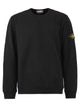 Stone Island Cotton Crew Neck Sweatshirt With Compass Badge