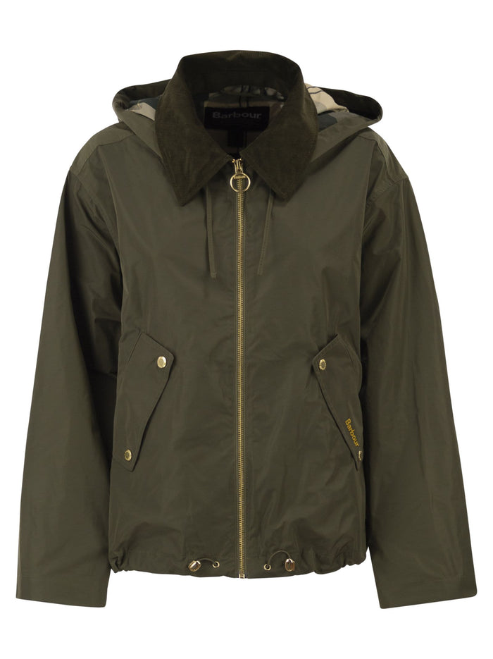 Barbour Weaver - Hooded Short Jacket