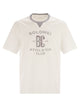 Brunello Cucinelli Cotton Jersey T-Shirt With Print