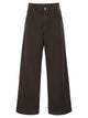 Brunello Cucinelli Relaxed Trousers In Dyed Denim With Jewellery