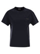 Brunello Cucinelli Cotton Jersey T-Shirt With Shiny Tab