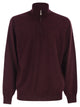 Brunello Cucinelli Cashmere Turtleneck Sweater With Zipper