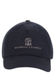 Brunello Cucinelli Baseball Cap In Garment-Dyed Twisted Cotton Gabardine With Embroidered Logo