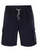 Brunello Cucinelli Bermuda Shorts In Garment-Dyed Cotton Gabardine With Drawstring And Double Darts