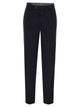 Brunello Cucinelli Garment-Dyed Leisure Fit Trousers In American Pima Comfort Cotton With Pleats