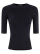 Brunello Cucinelli Sparkling Ribbed Cashmere Sweater