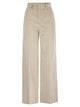 Brunello Cucinelli Fluid Corduroy Sartorial Track Trousers With Jewellery