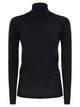Fabiana Filippi Cashmere And Silk Roll-Neck Jumper With An Essential Silhouette