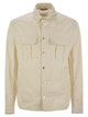 Brunello Cucinelli Shirt-Style Outerwear Unlined In Water-Repellent Microfibre With Heat Tapes
